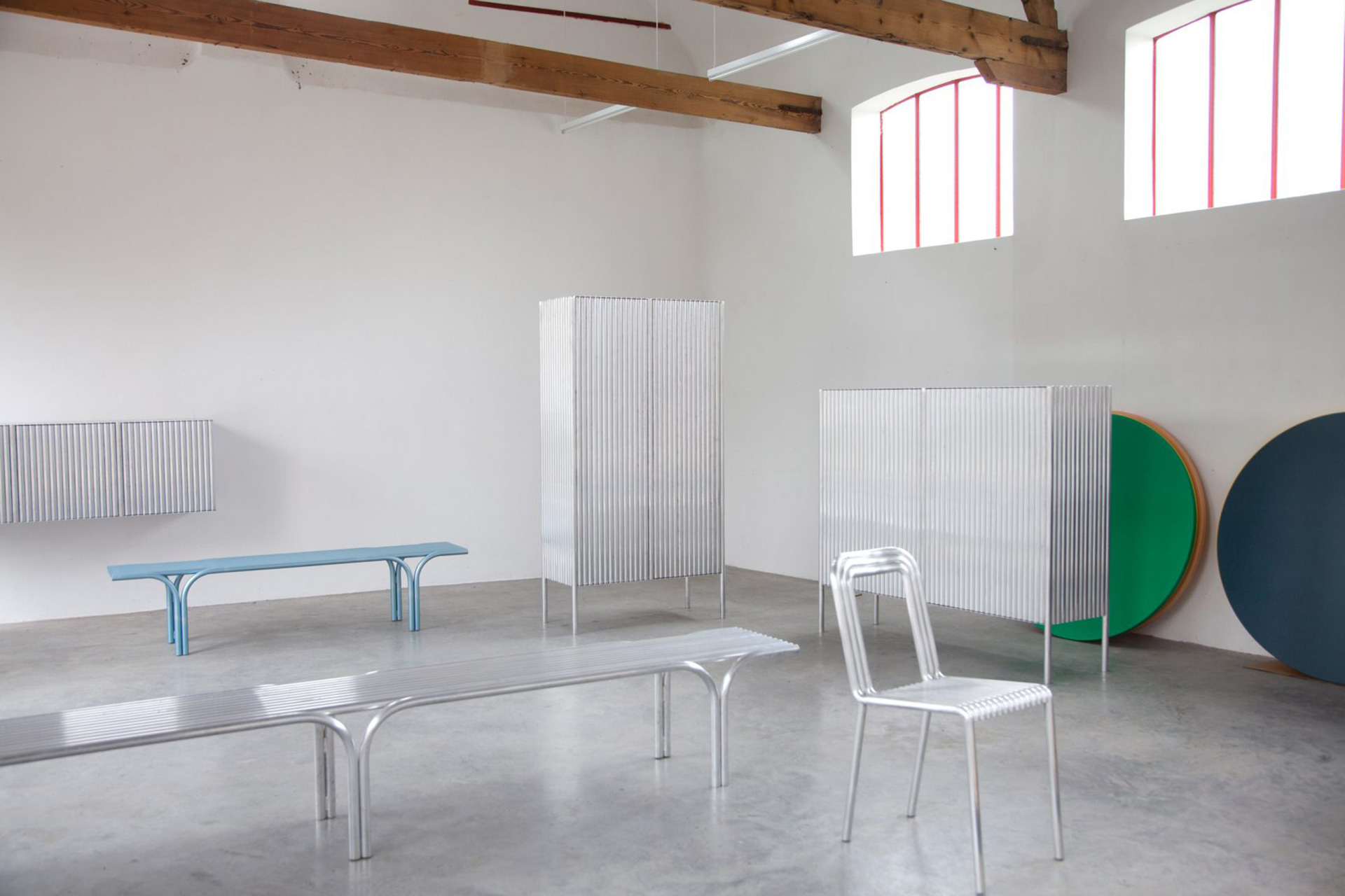 Muller Van Severen: мебель из алюминиевых трубок