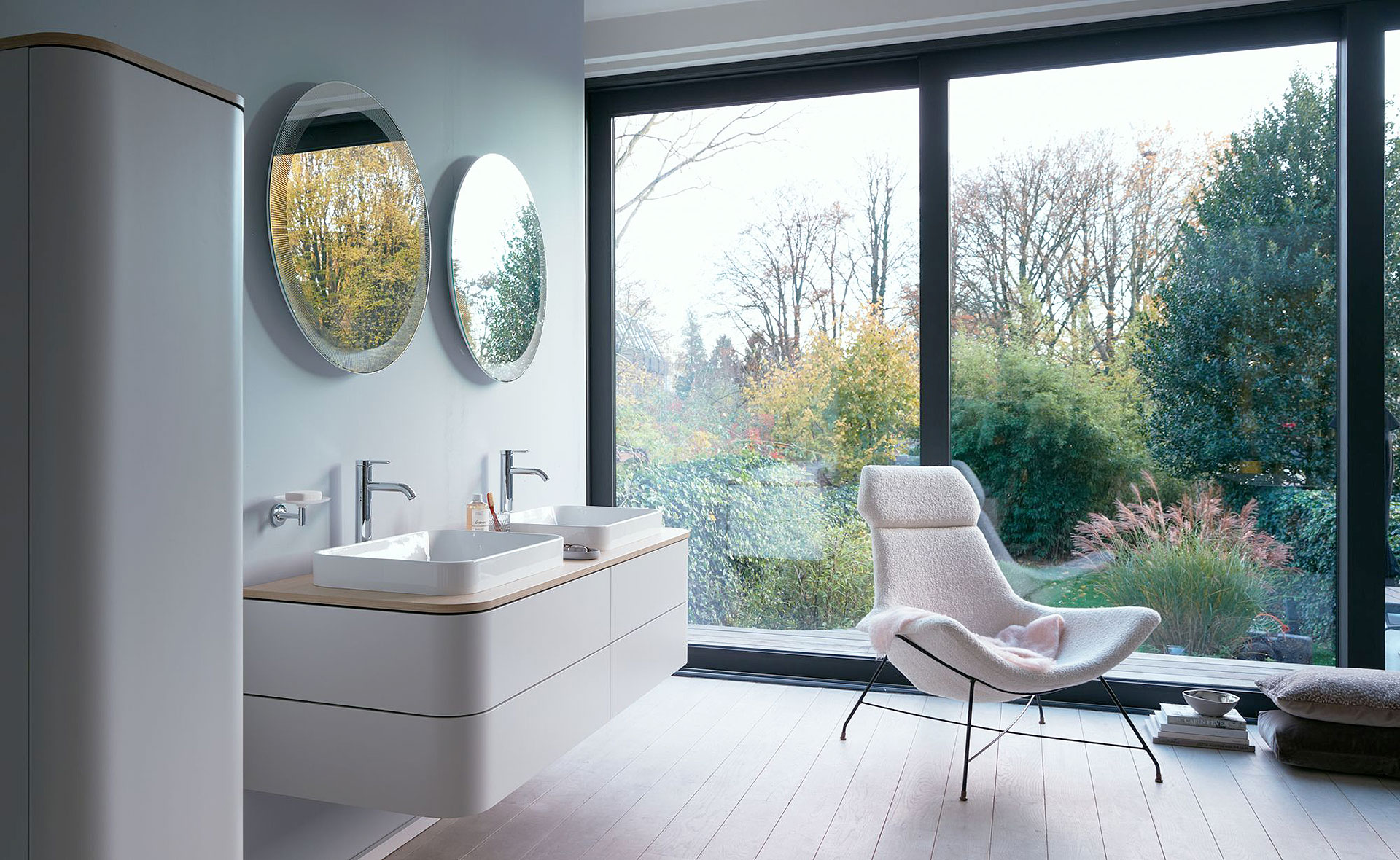 Мягкий минимализм: 10 вневременных идей для ванной комнаты