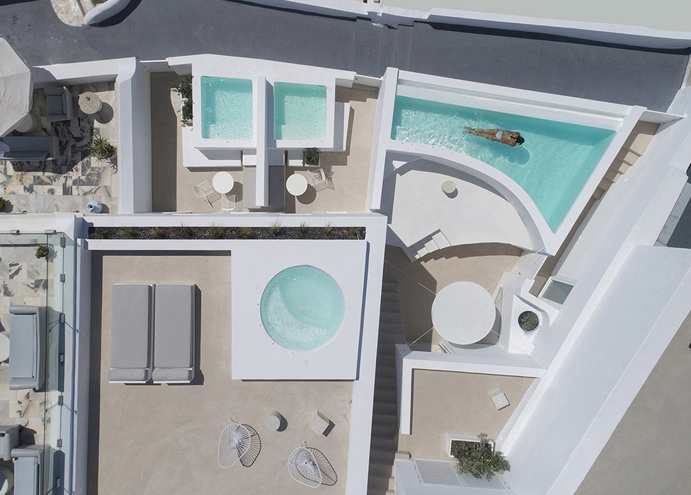 Kapsimalis Architects: летняя резиденция на Санторини - история о создании идеального дома на острове