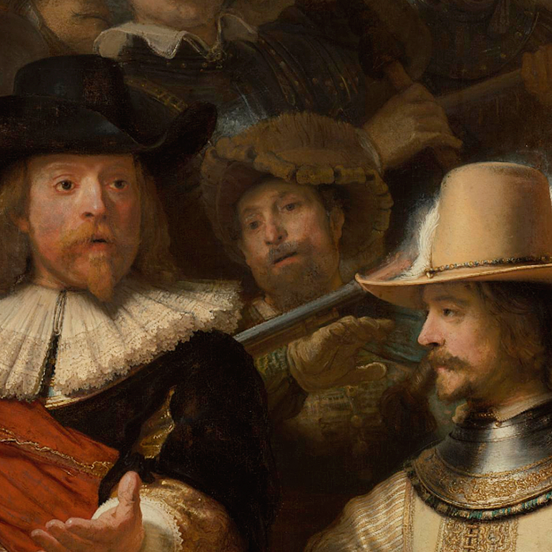 Rijksmuseum выложил фотографии «Ночного дозора» в высоком разрешении