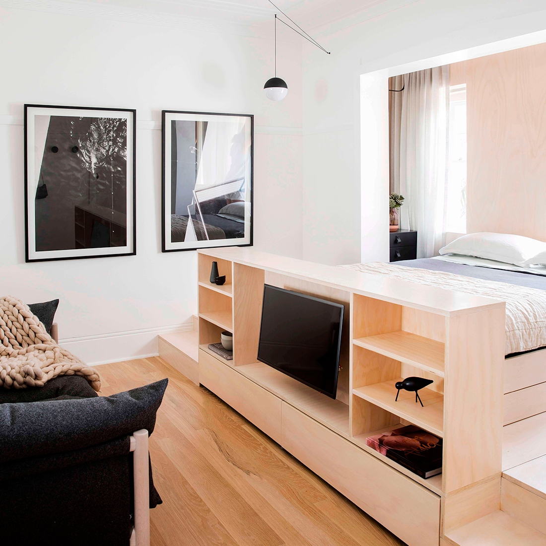 Architect Prineas: маленькая квартира 22 кв. метра в Сиднее