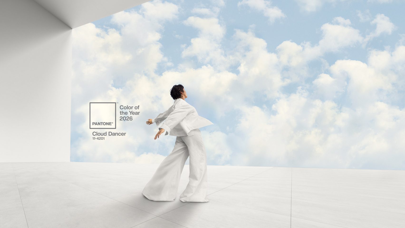 Институт Pantone объявил главный цвет 2026 года — Cloud Dancer