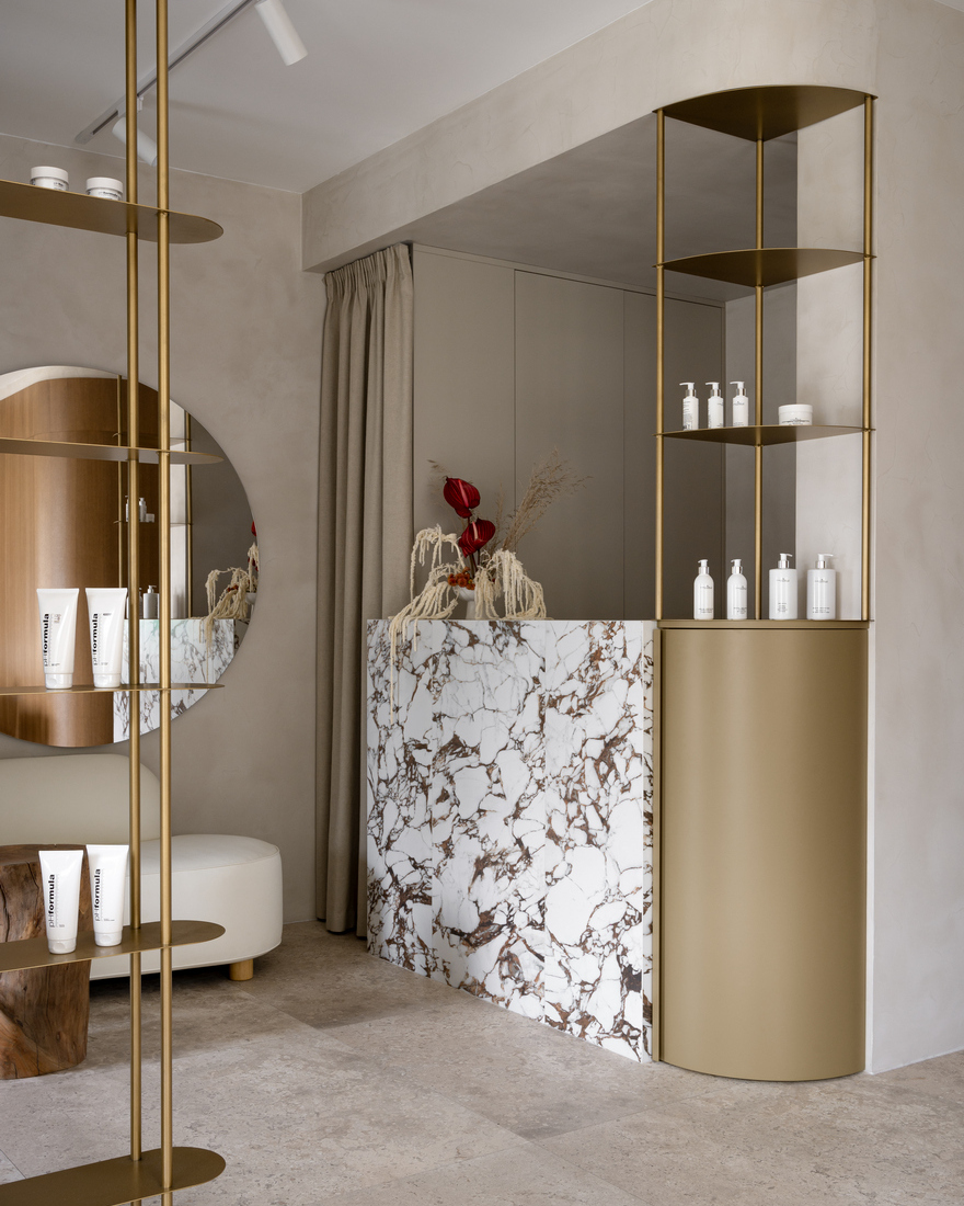 Салон красоты в стилистике джапанди в Минске: проект Este Design Studio