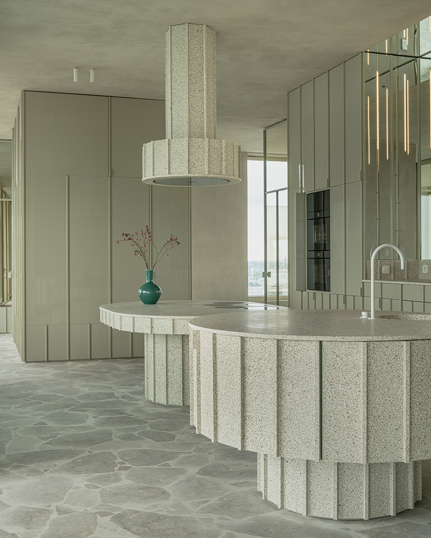 Bruno Spaas Architectuur: пентхаус в Антверпене между небом и землей