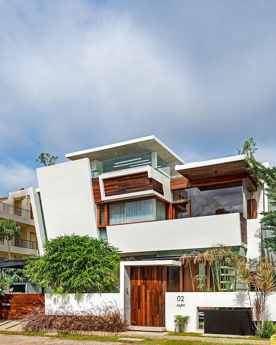 Резиденция по проекту Crest Architects в Бангалоре