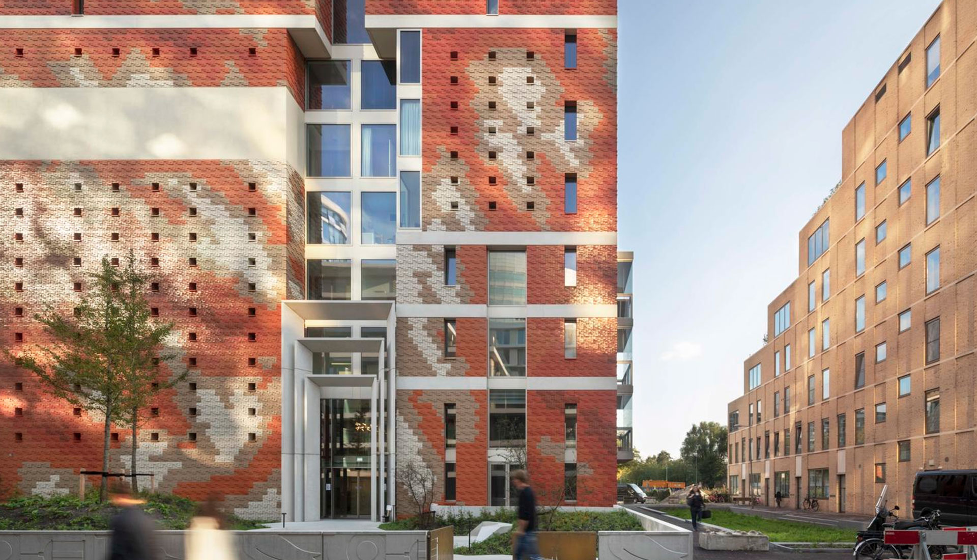 Зеленый жилой комплекс в Зуйдасе по проекту Dok Architecten