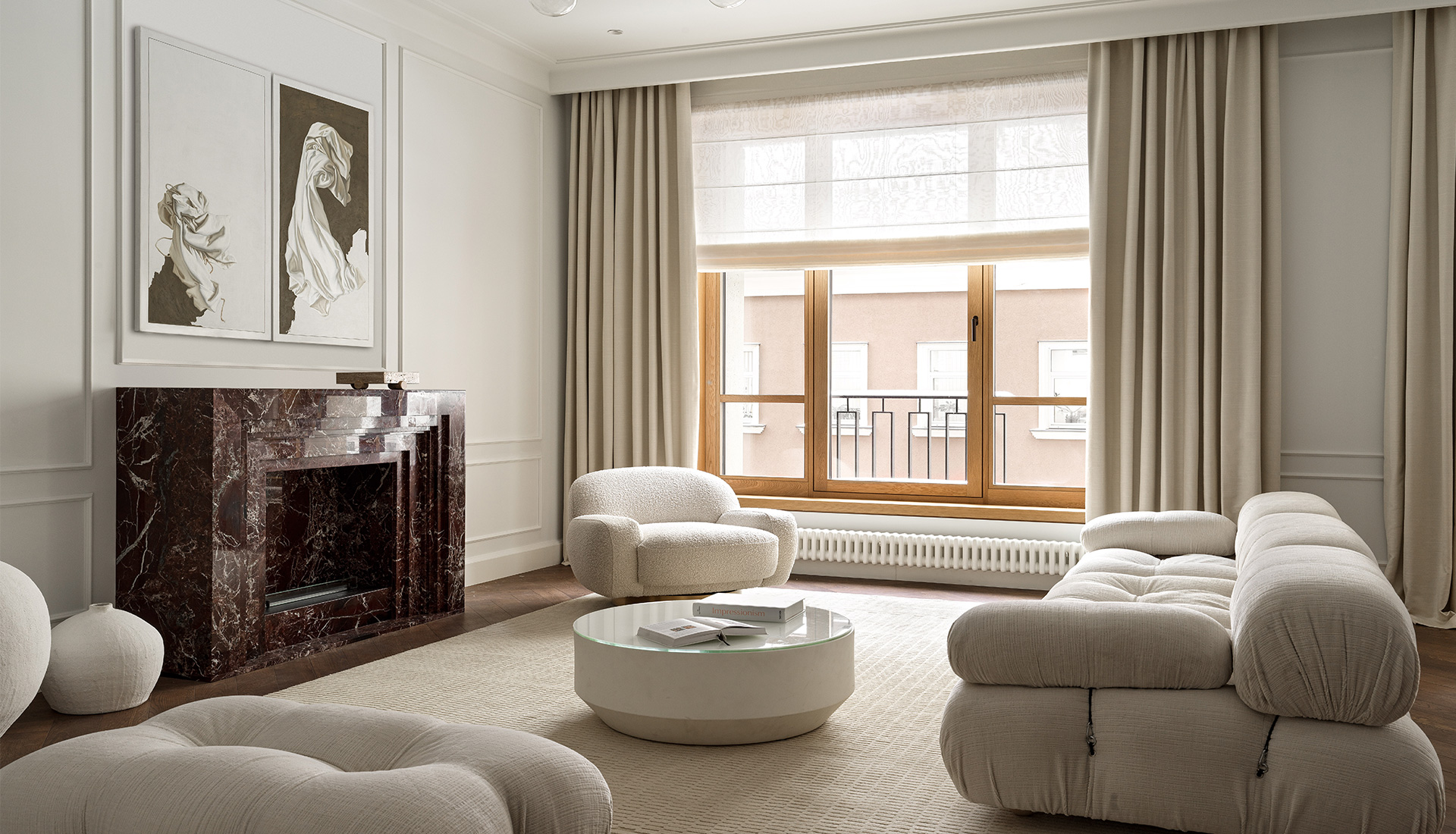 Выбор Анастасии Ромашкевич: интерьеры в стилистике «молочный шоколад»