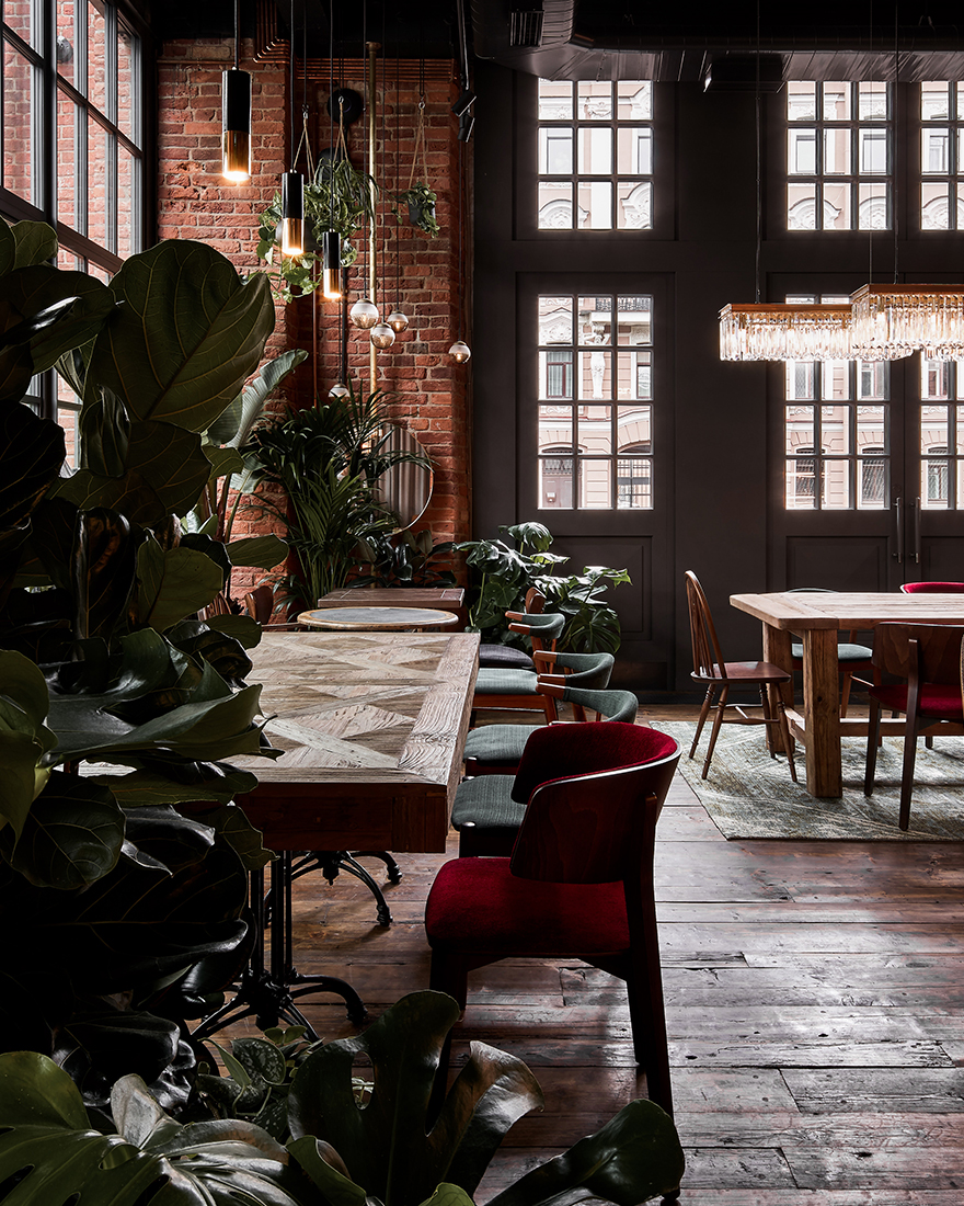 Бюро DA: бистро с историческими деталями в Новой Голландии