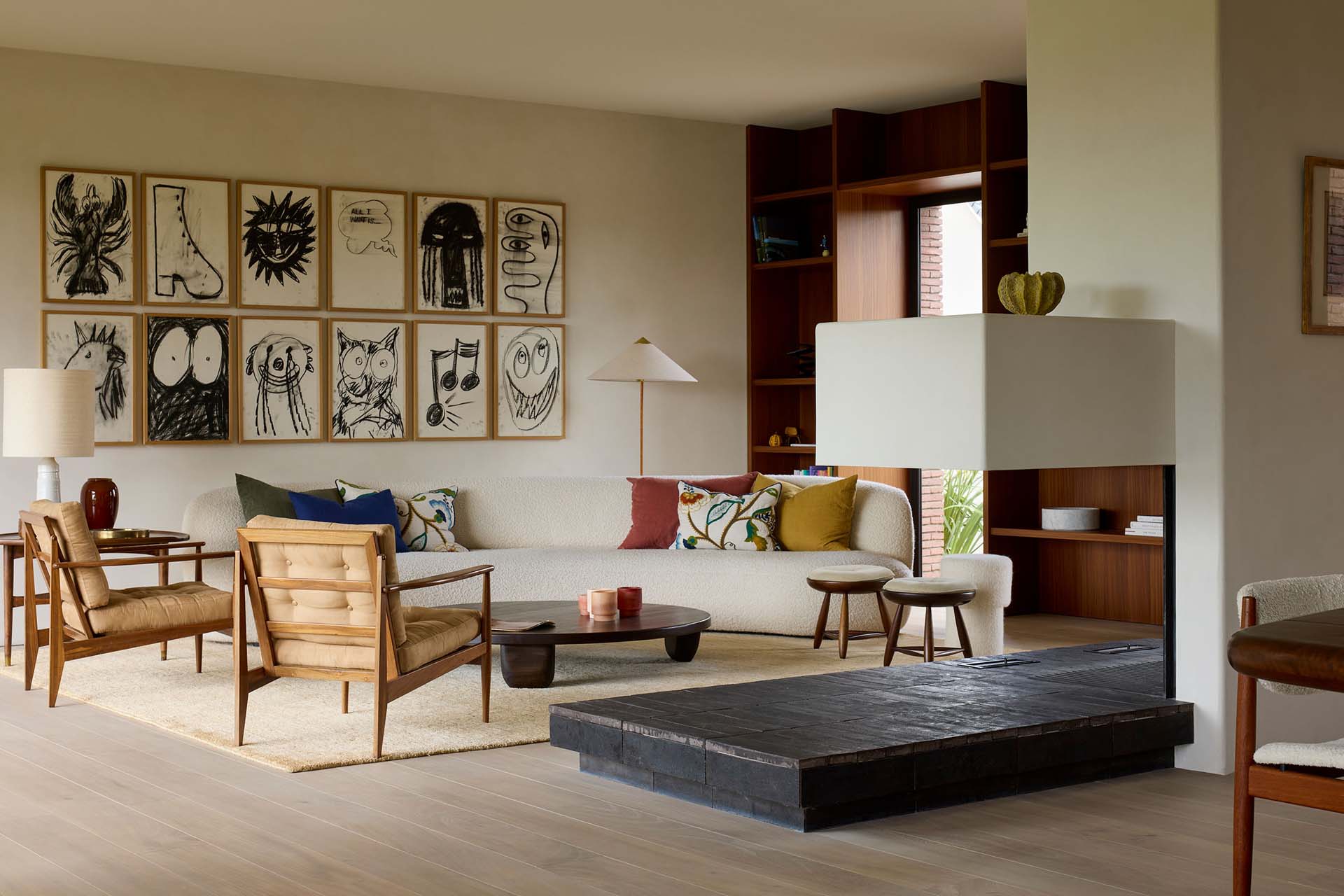 Дом дизайнера Жюли Тьер в Бельгии: наедине с природой