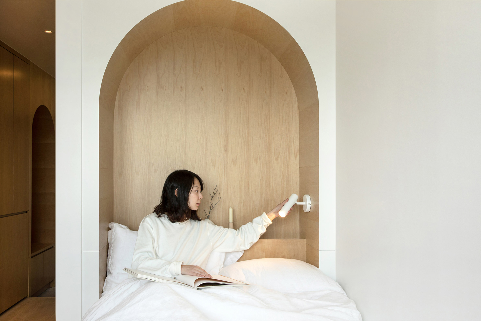 Минималистичные микроквартиры в Сеуле