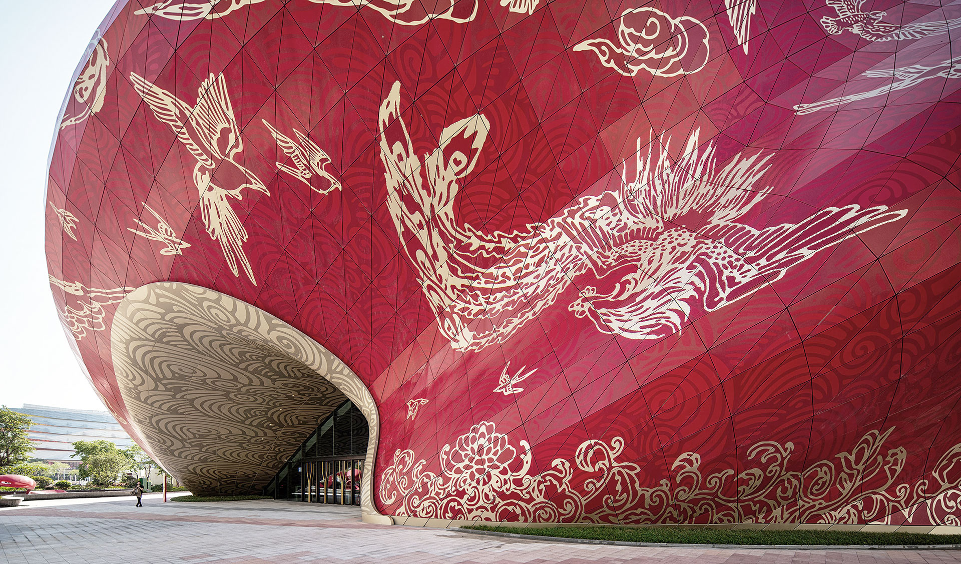 Steven Chilton Architects: театр с татуированным фасадом