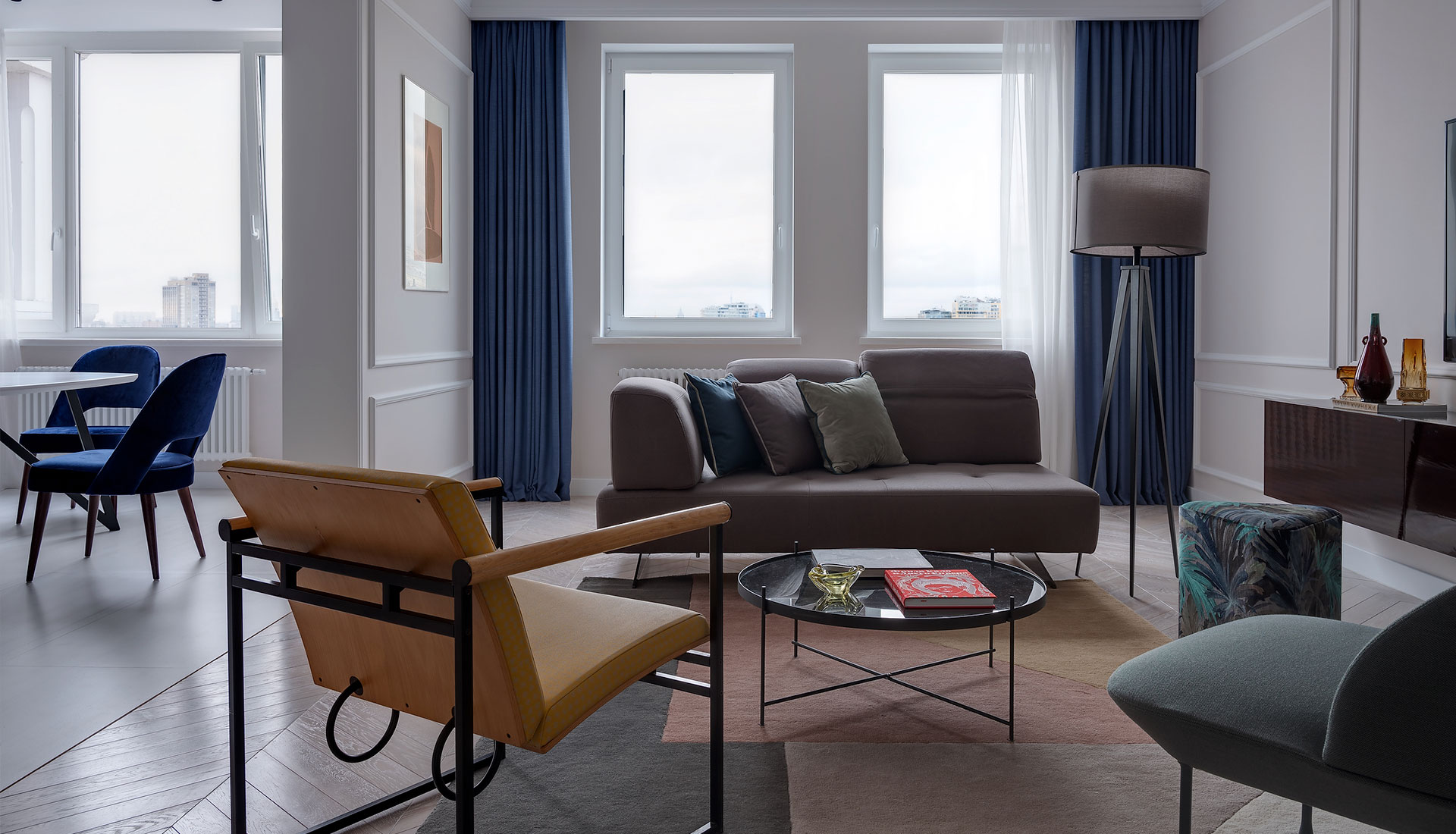 Максим Новиньков: семейная квартира в Москве