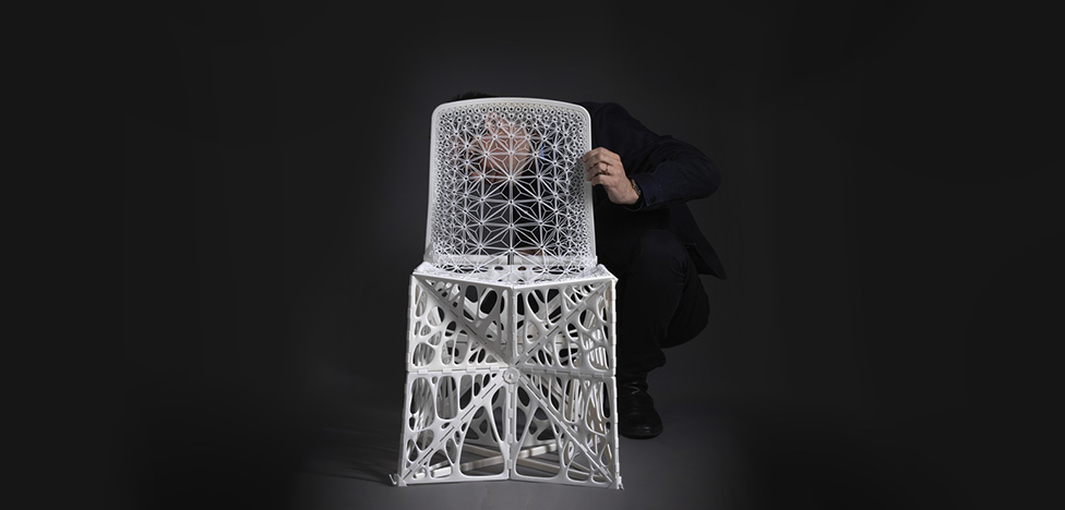 Патрик Жуан: складной стул, напечатанный на принтере