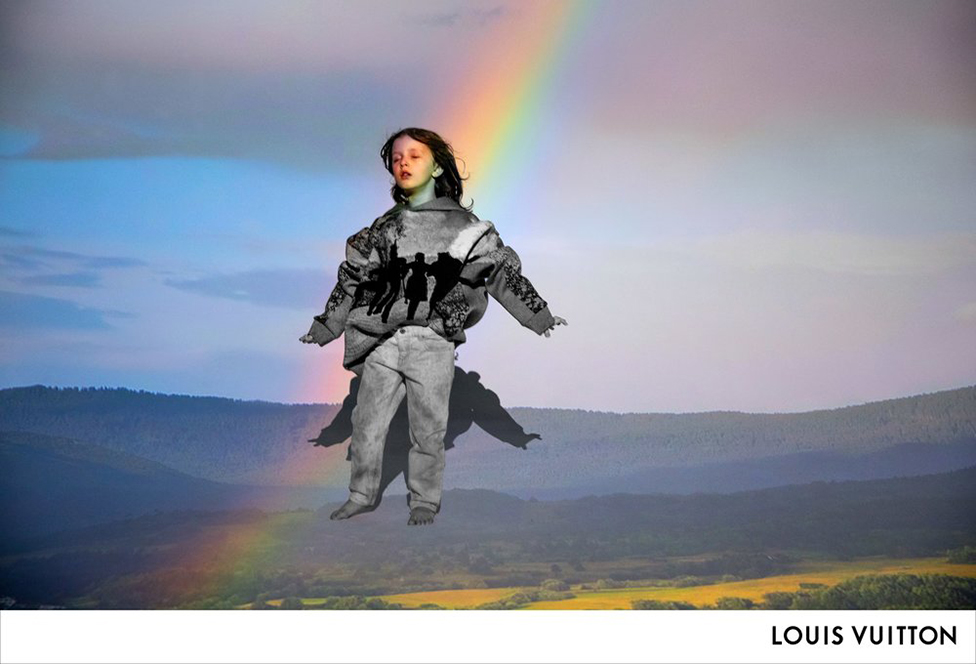 Дети в рекламной кампании коллекции Вирджила Абло для Louis Vuitton