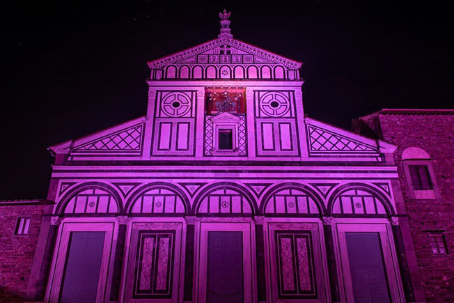 Фестиваль света F-Light во Флоренции