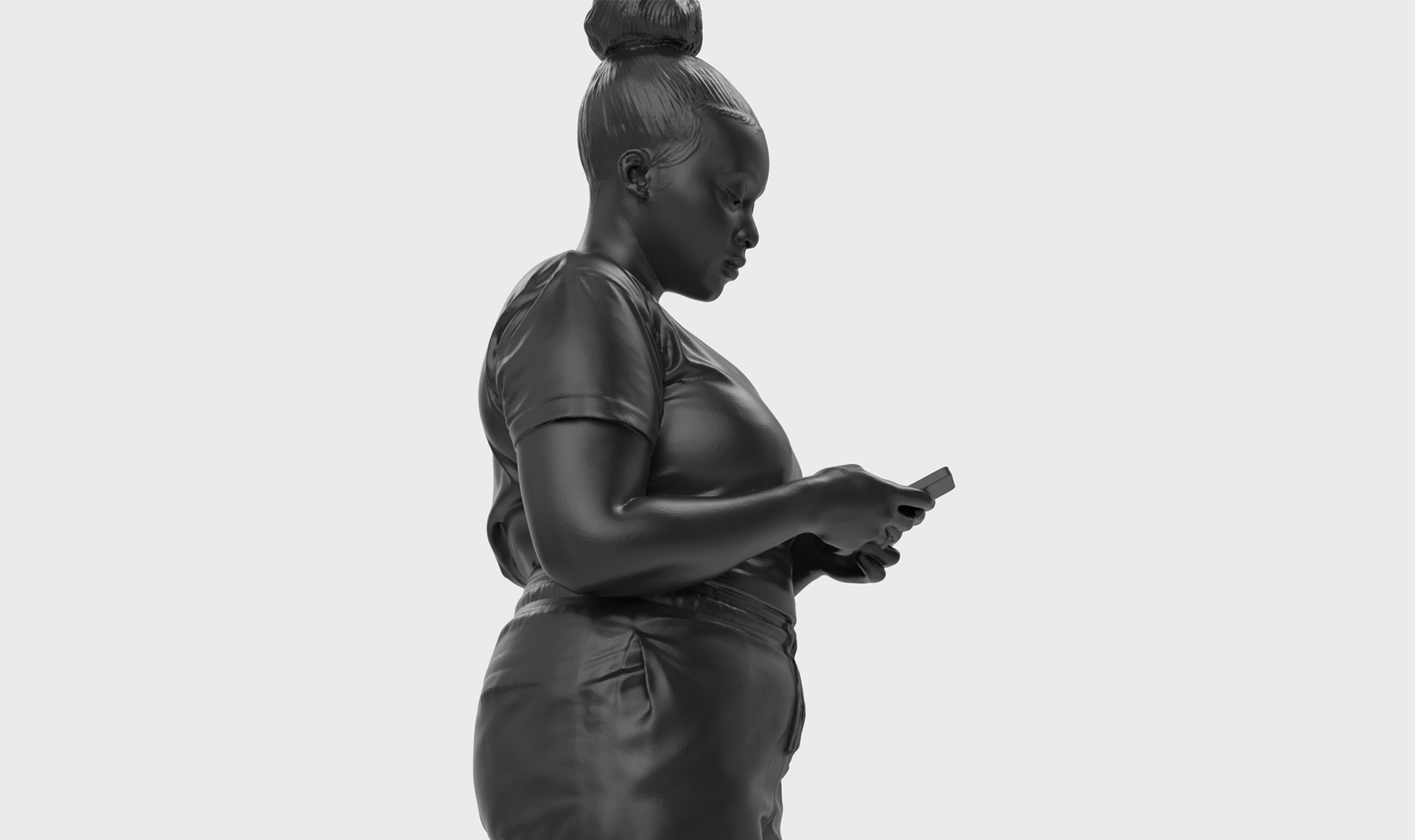 Городская скульптура: памятник чернокожей женщине в Восточном Лондоне