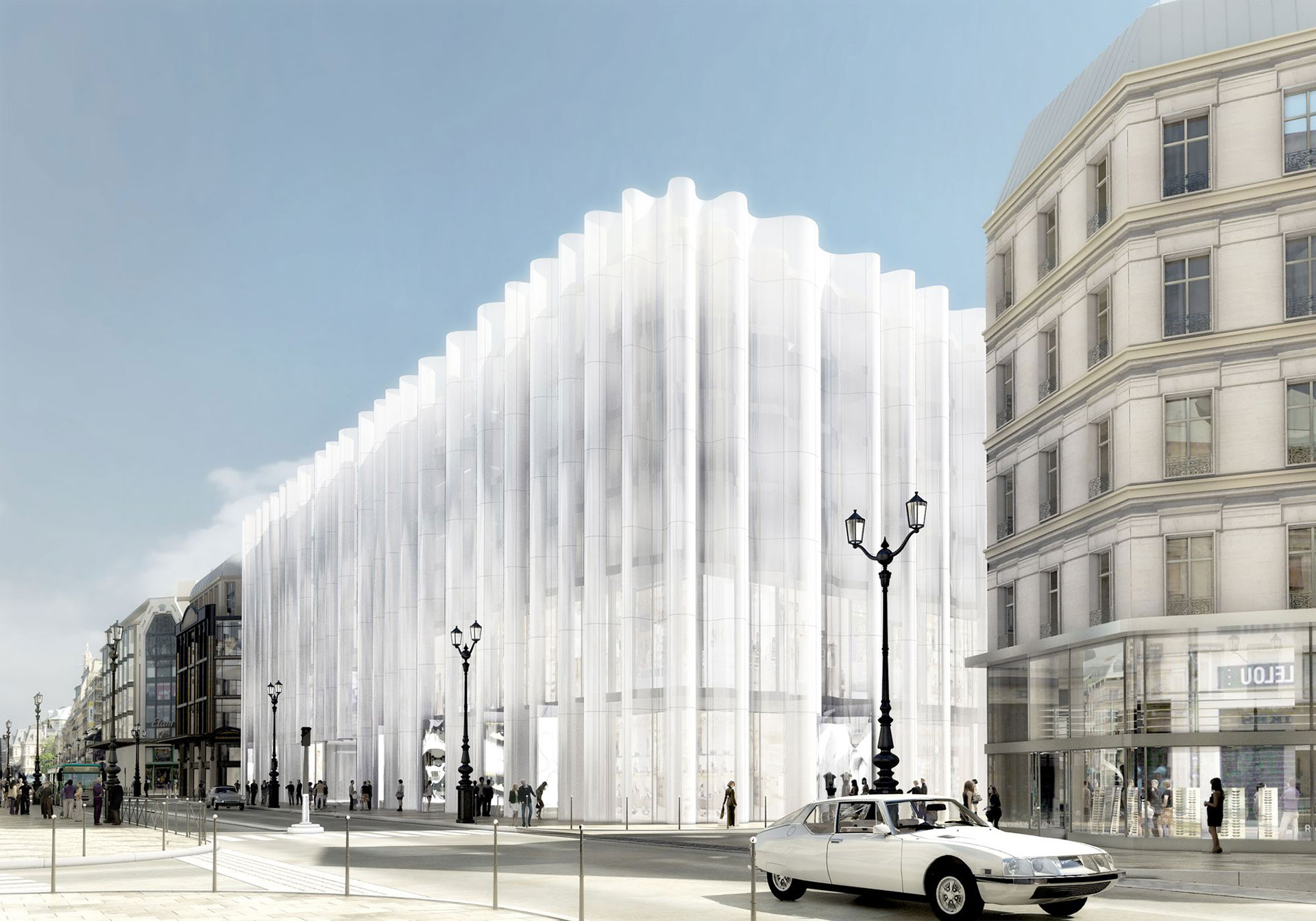 SANAA  завершит обновление парижского универмага La Samaritaine весной 2020 года