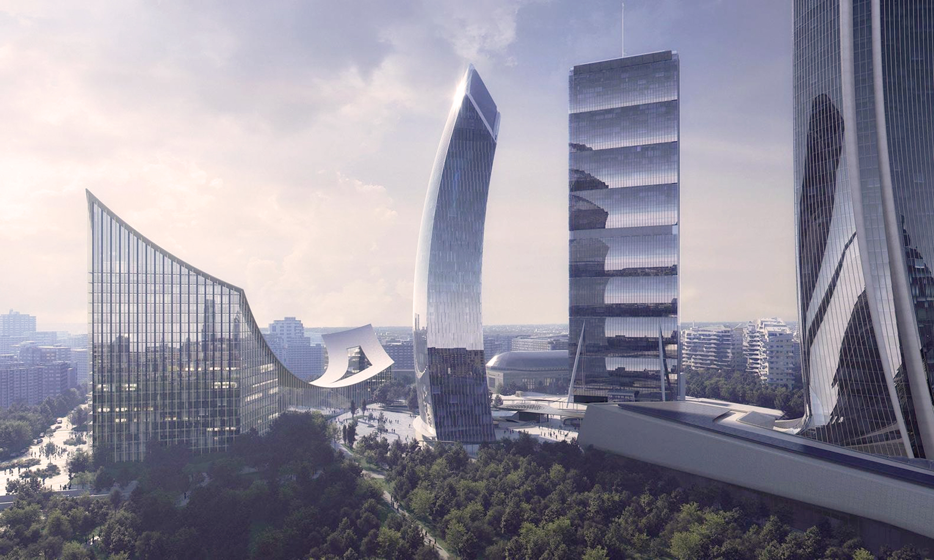 Бьярке Ингельс, BIG построит новый комплекс в Милане