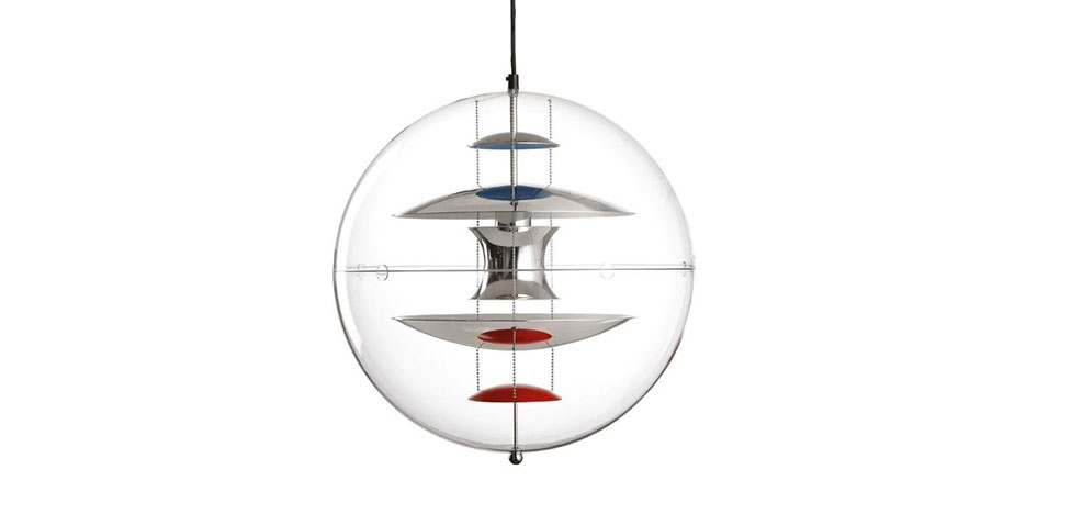 100 лет дизайна: светильник VP Globe Вернера Пантона