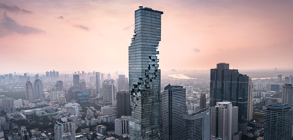 Büro Ole Scheeren: небоскреб в Бангкоке