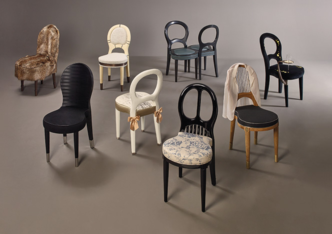 Bilou Bilou: восемь стульев от французских дизайнеров