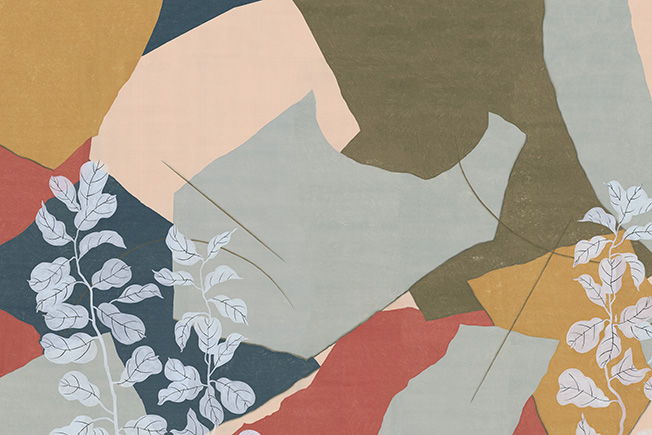 Обои Fromental: Жан Кокто, сады и японские вихри