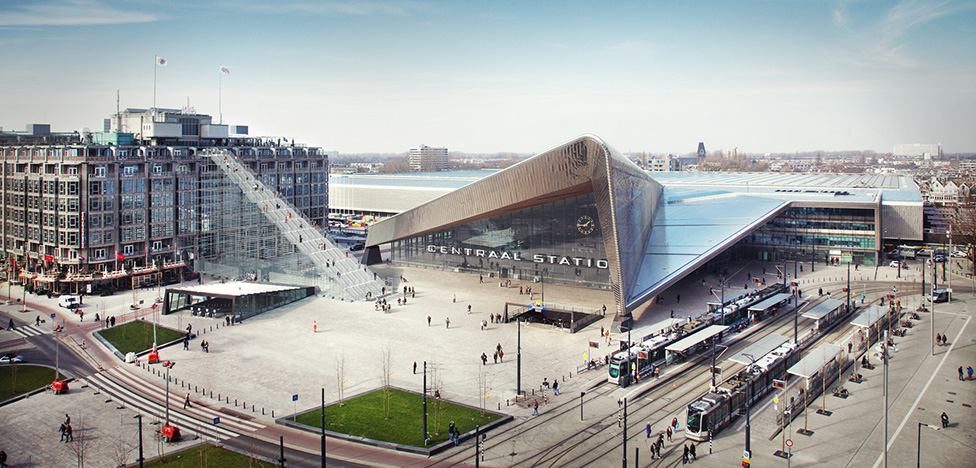 MVRDV: гигантская лестница в Роттердаме