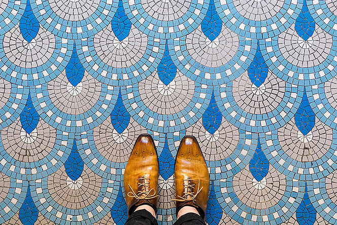Parisien floors на фотографиях Себастьяна Эрраса