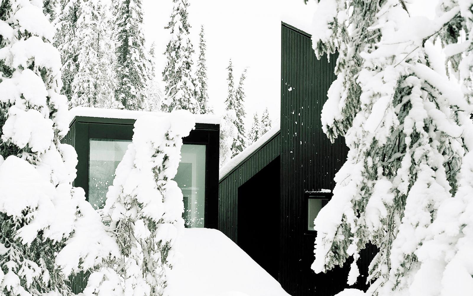 Архитекторы Vindheim: дом под снегом