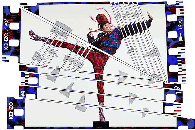 Kenzo х H&M: фотографии Жан-Поля Гуда для новой рекламной кампании