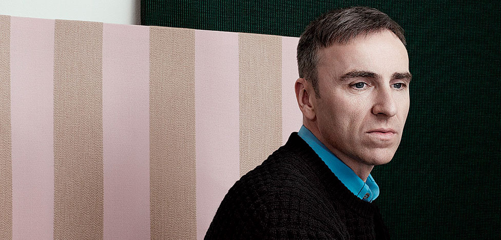 Раф Симонс (Raf Simons): текстиль для дома и пейзажи импрессионистов