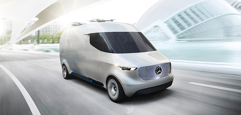 Mercedes Vision Van: революция в доставке товаров