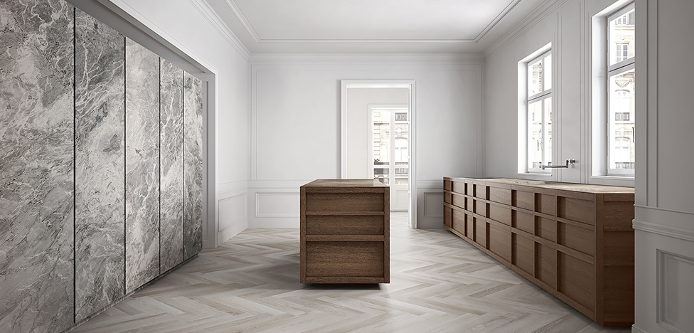 Minotti Cucine: японская кухня