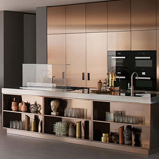 Тенденции в оформлении кухни: скромная и роскошная