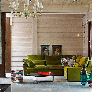 Резиденция под Петербургом от «МК-Интерио»: гламур на лоне природы