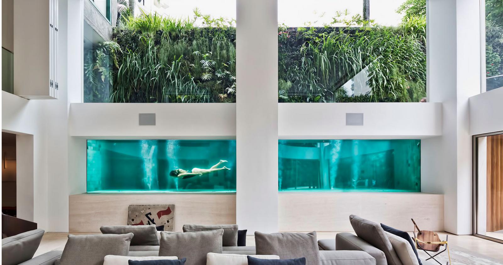 Квартира с бассейном по проекту архитектора Фернанды Маркес