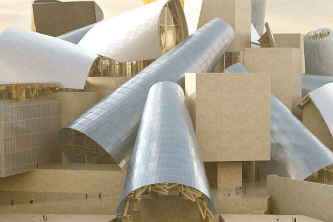 Фрэнк Гери строит Музей Гуггенхайма в Абу-Даби