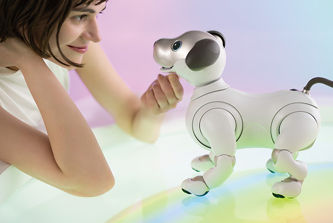 Роботы и искусственный интеллект на выставке Sony