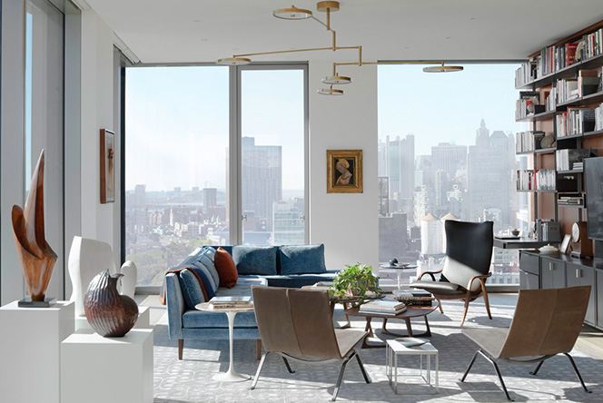 Квартира на Манхэттене по проекту Deborah Berke Partners
