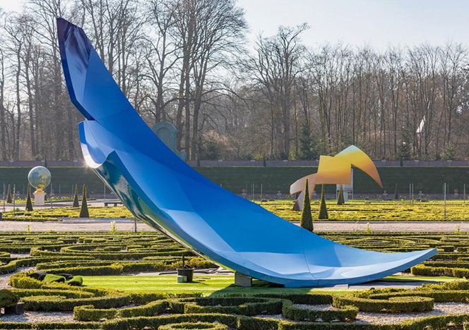 Скульптуры Даниэля Либескинда в голландском парке