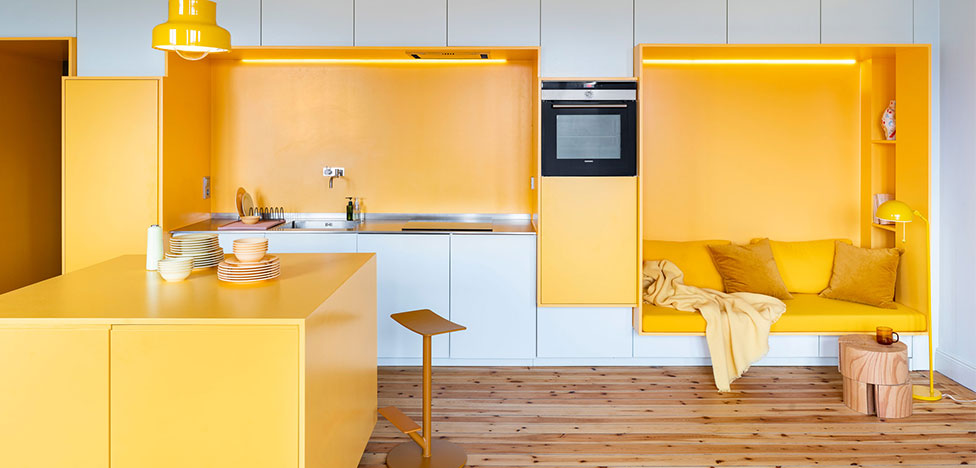 Желтая квартира в Стокгольме