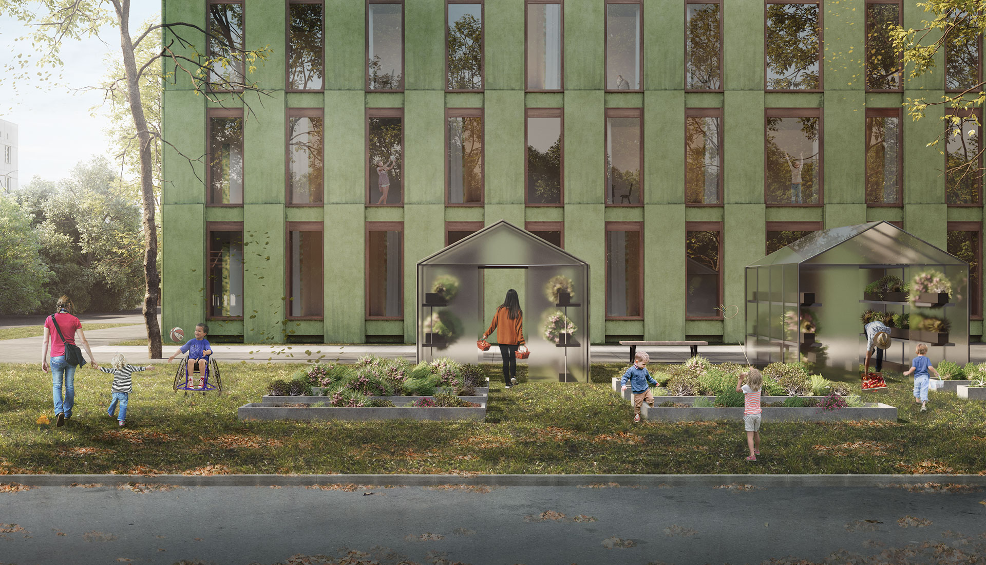 IND architects построят отель для семей с онкобольными детьми