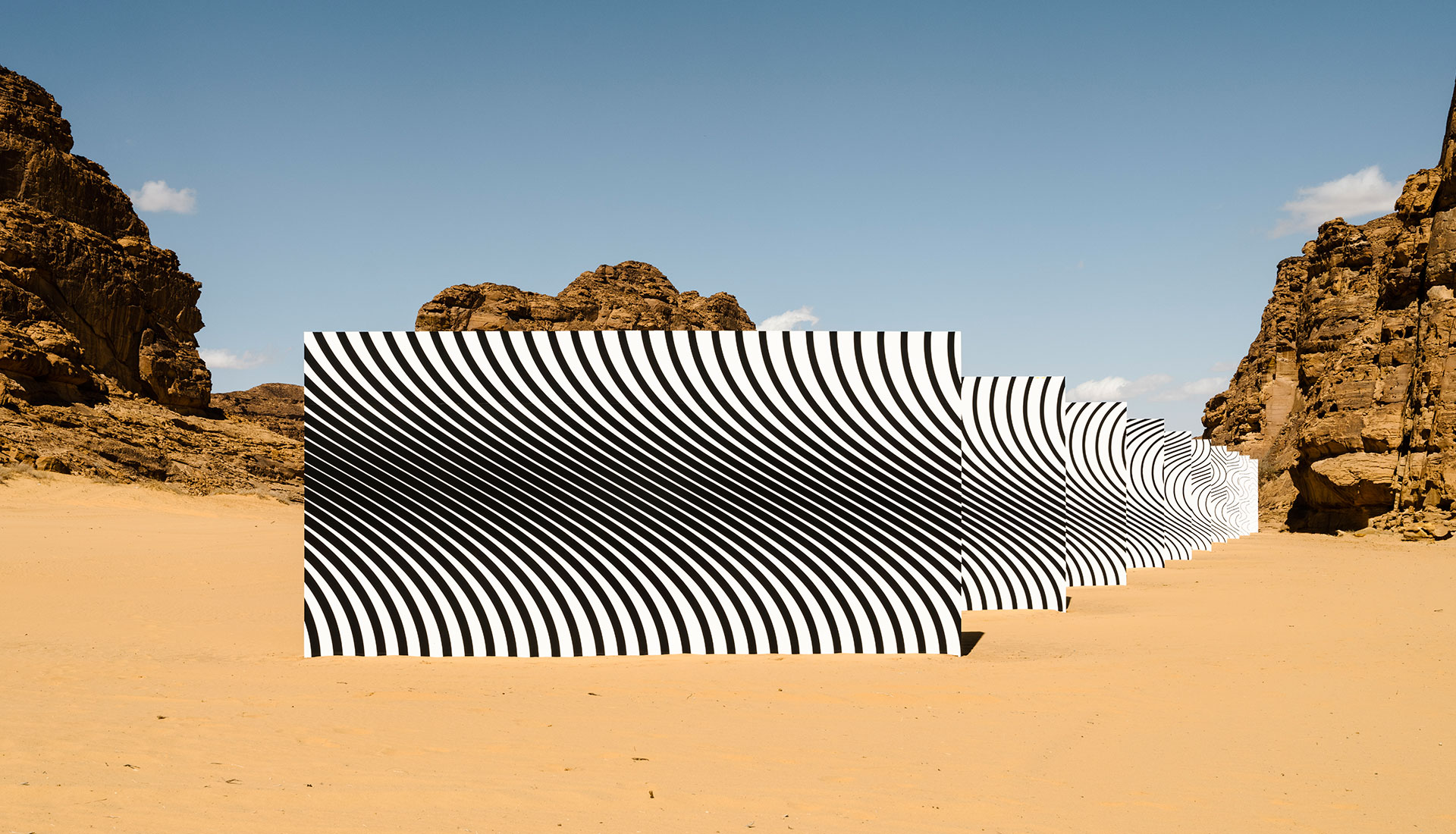 Паблик-арт в аравийской пустыне Аль-Ула