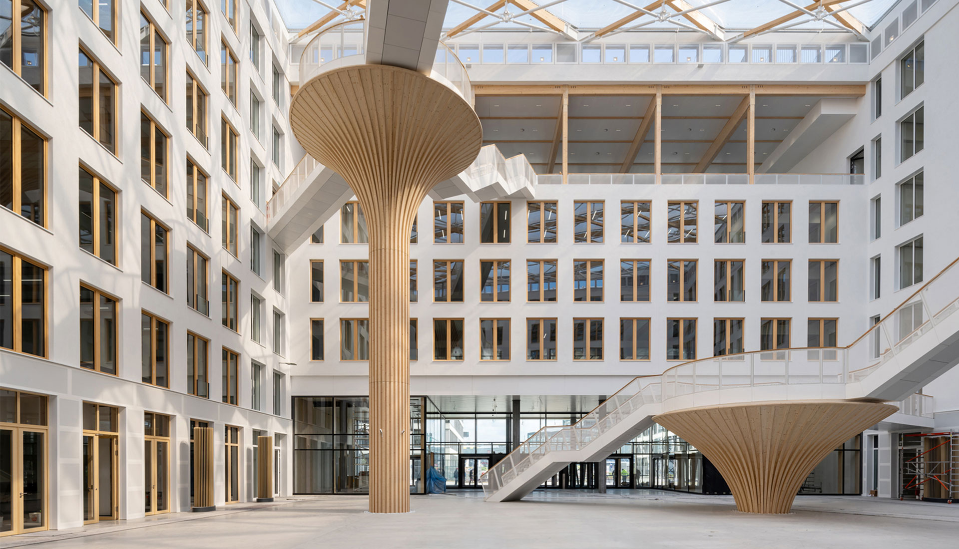 Комплекс EDGE Suedkreuz Берлине по проекту Tchoban Voss Architekten