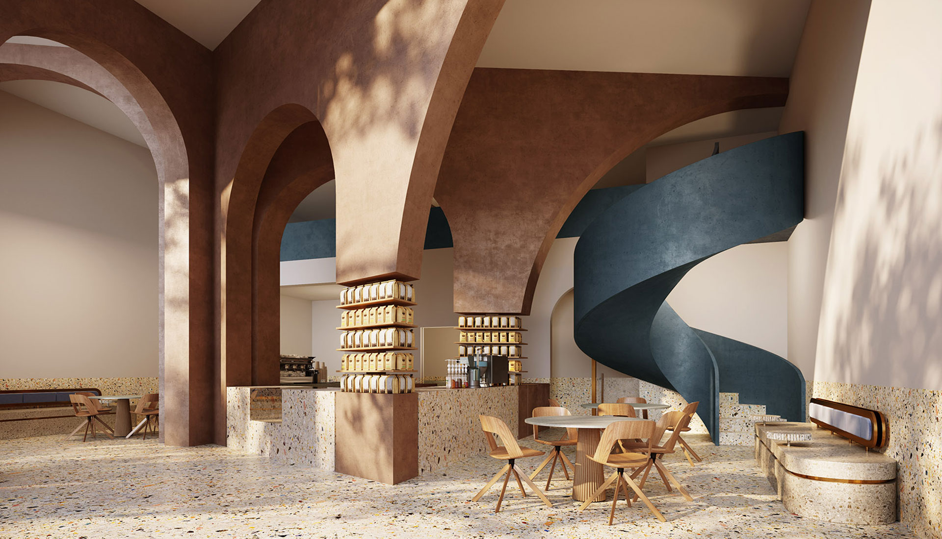 AZAZ Architects: кофейня в Саудовской Аравии