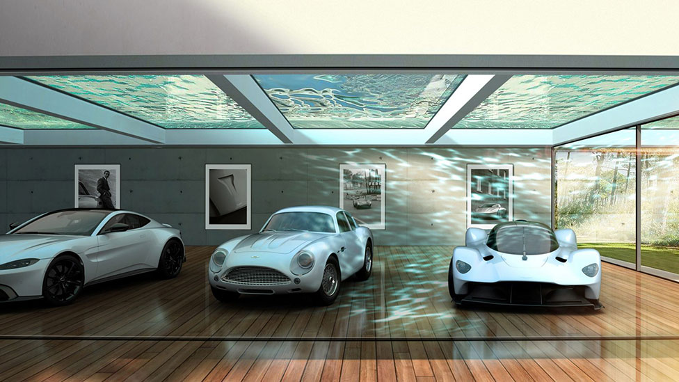 Дома и гаражи под брендом Aston Martin
