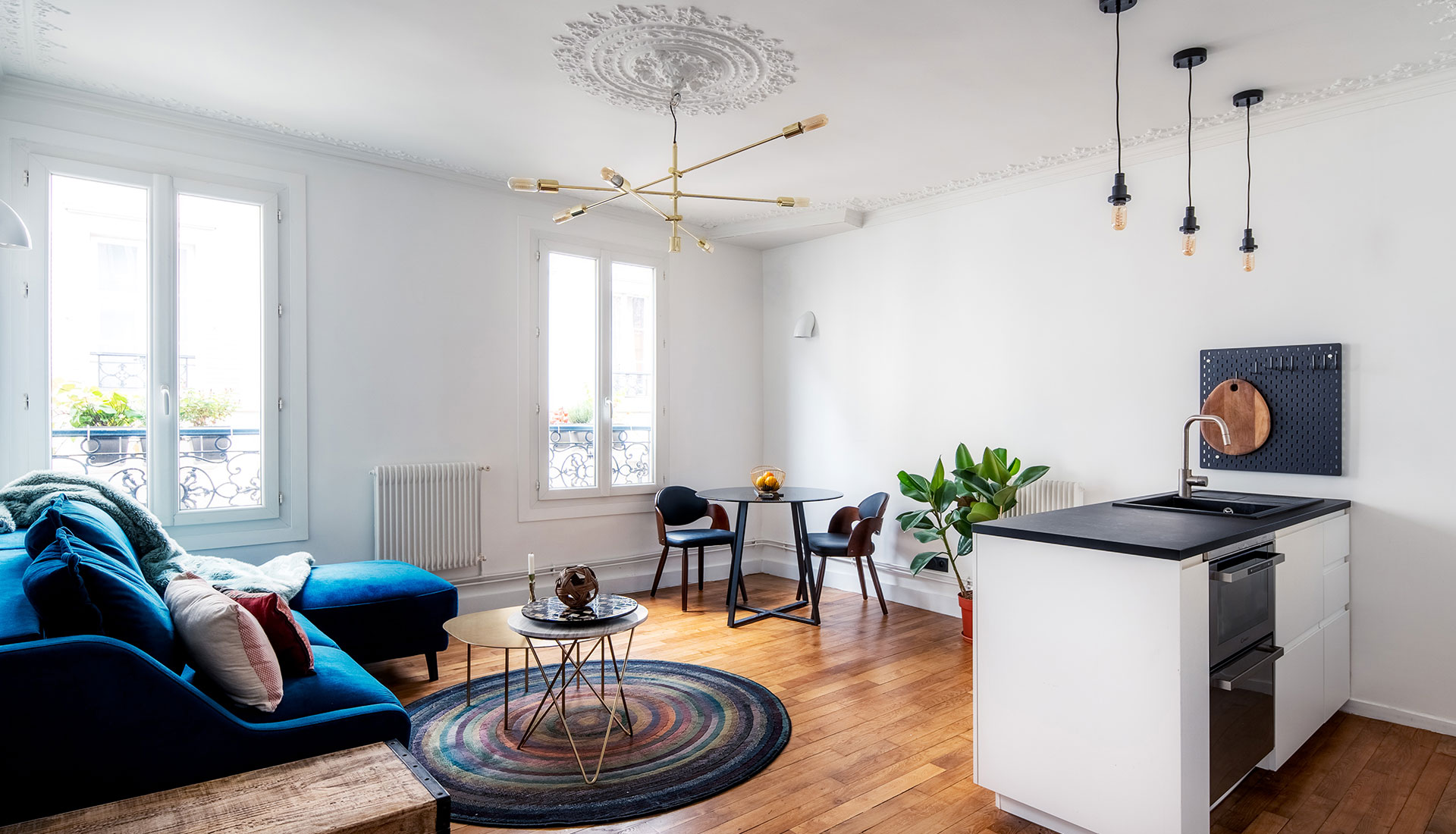 Маленькая квартира: 45 кв. метров в Париже