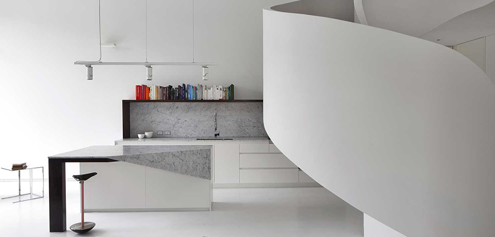 AA Architects: белый лофт в Мельбурне