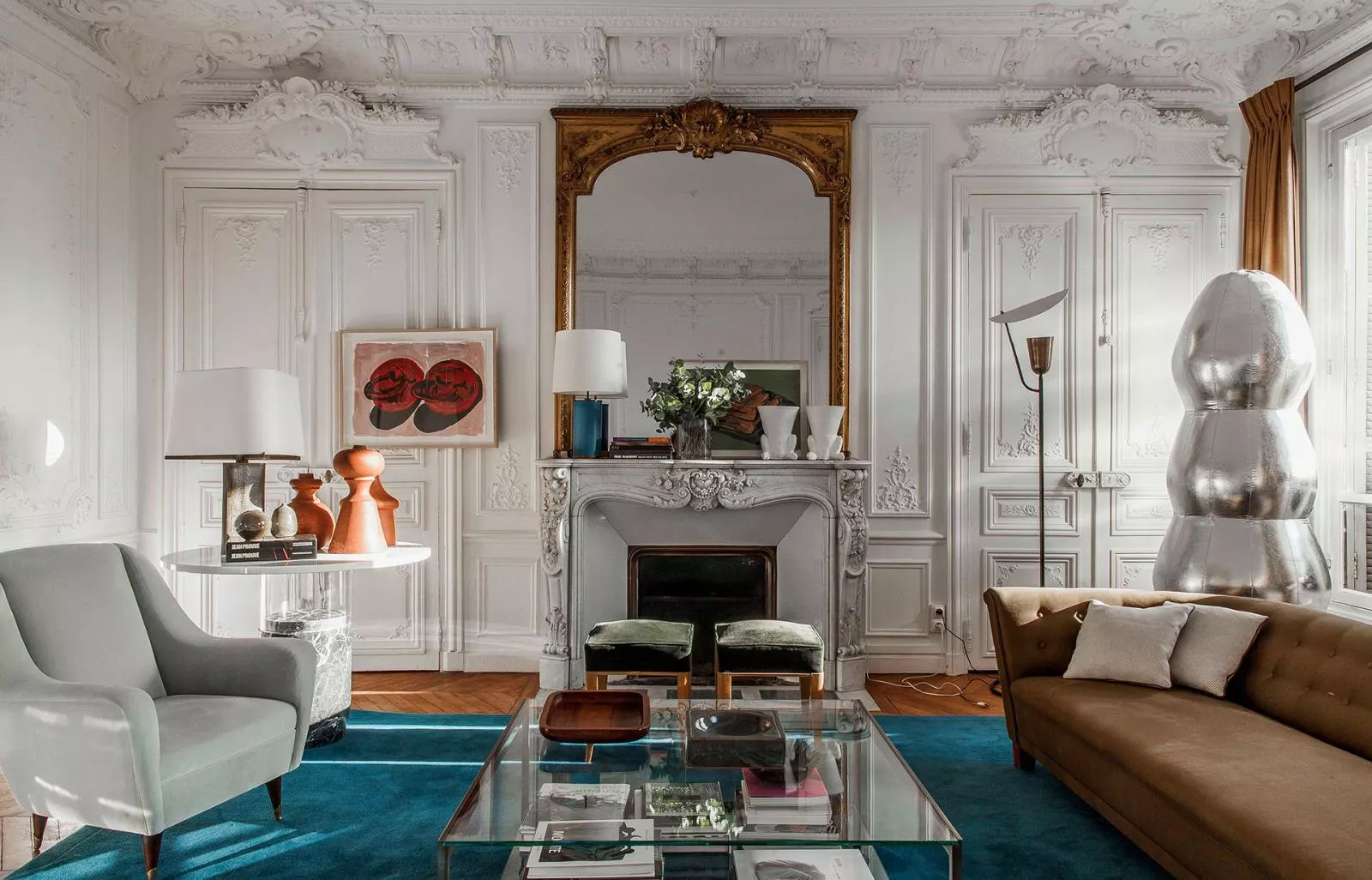 Как создать интерьер в духе парижских квартир?