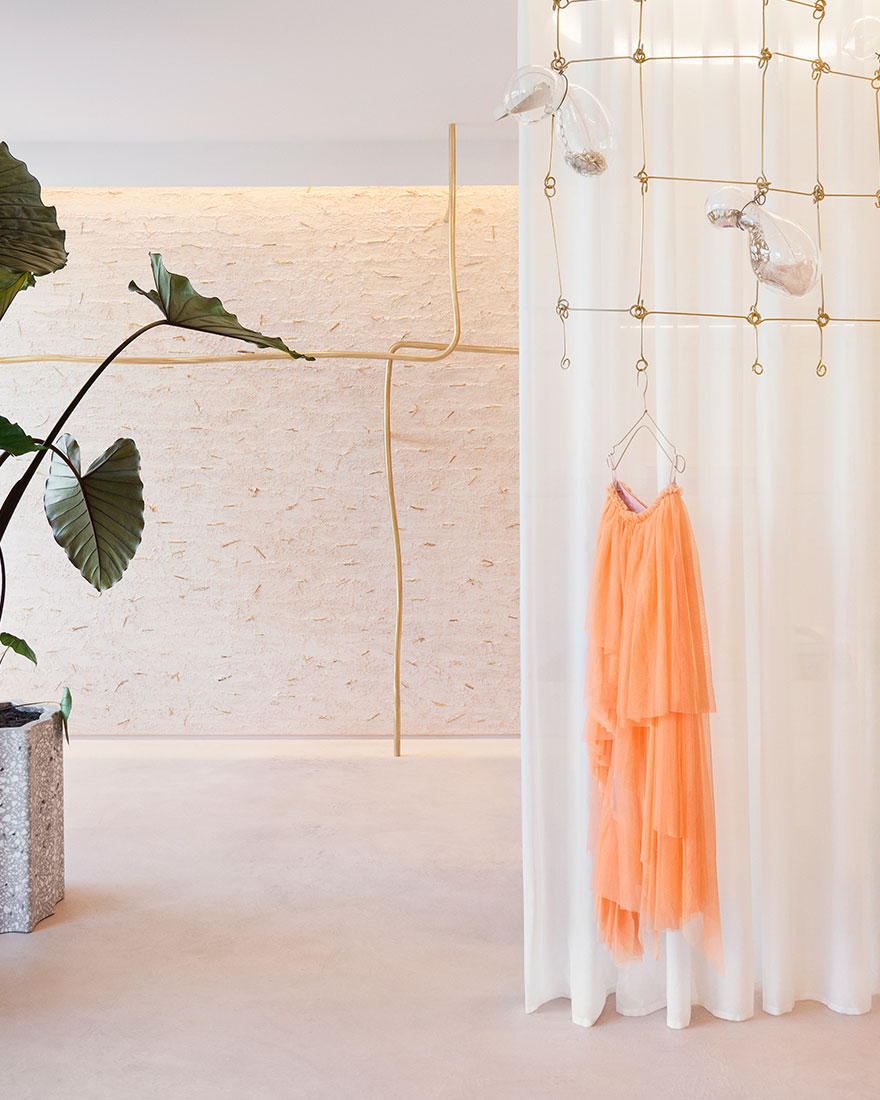 Бутик Forte Forte в Лос-Анджелесе: искусство и золото